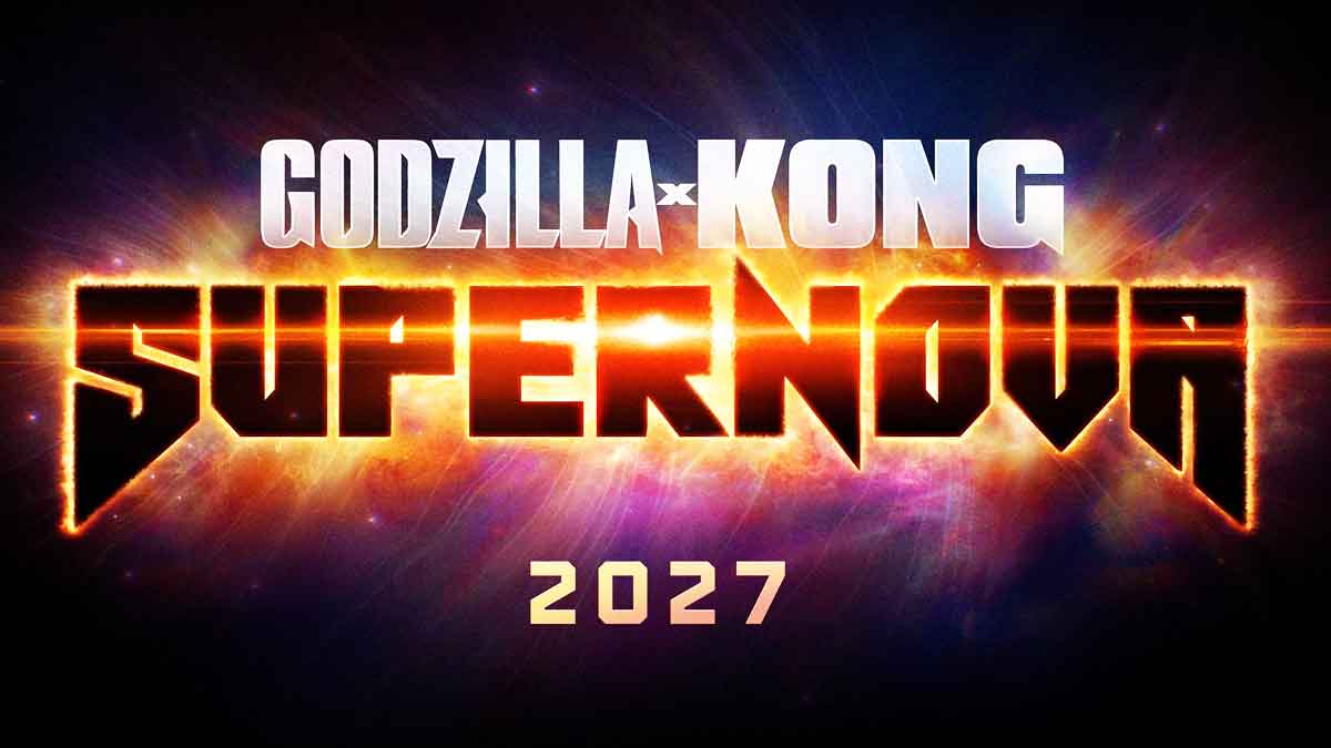 logo godzilla x kong: supernova