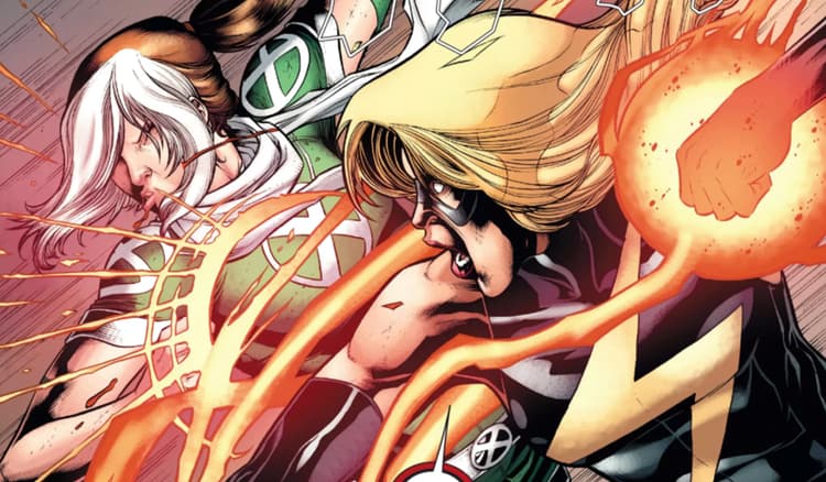 Marvel explica los poderes de Rogue y por qué sigue siendo una de las mutantes más peligrosas de los X-Men rogue capitana marvel