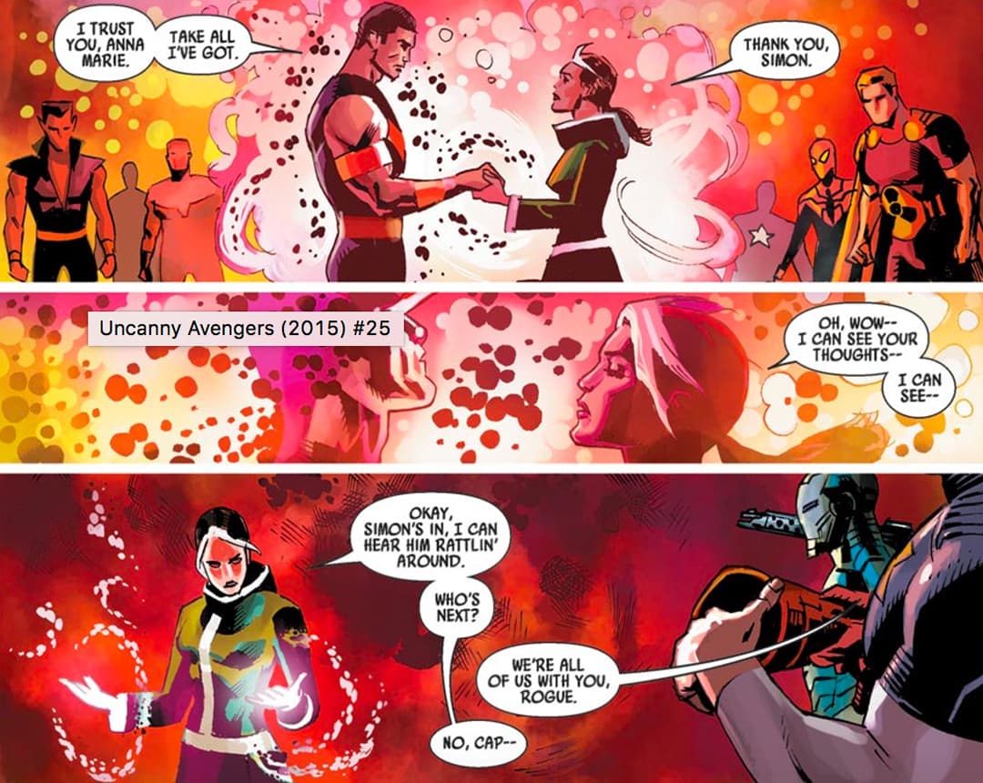 Marvel explica los poderes de Rogue y por qué sigue siendo una de las mutantes más peligrosas de los X-Men rogue wonder man