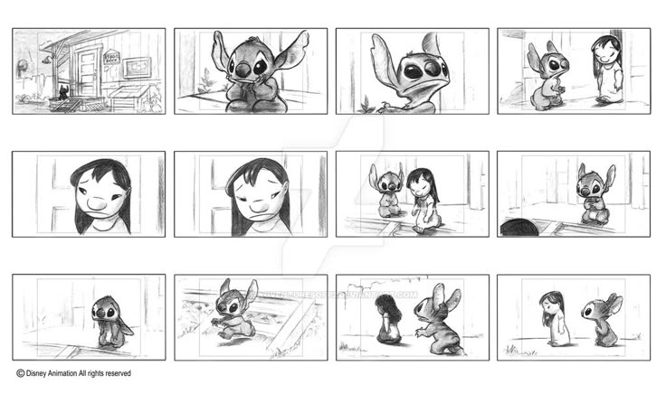 storyboard animación