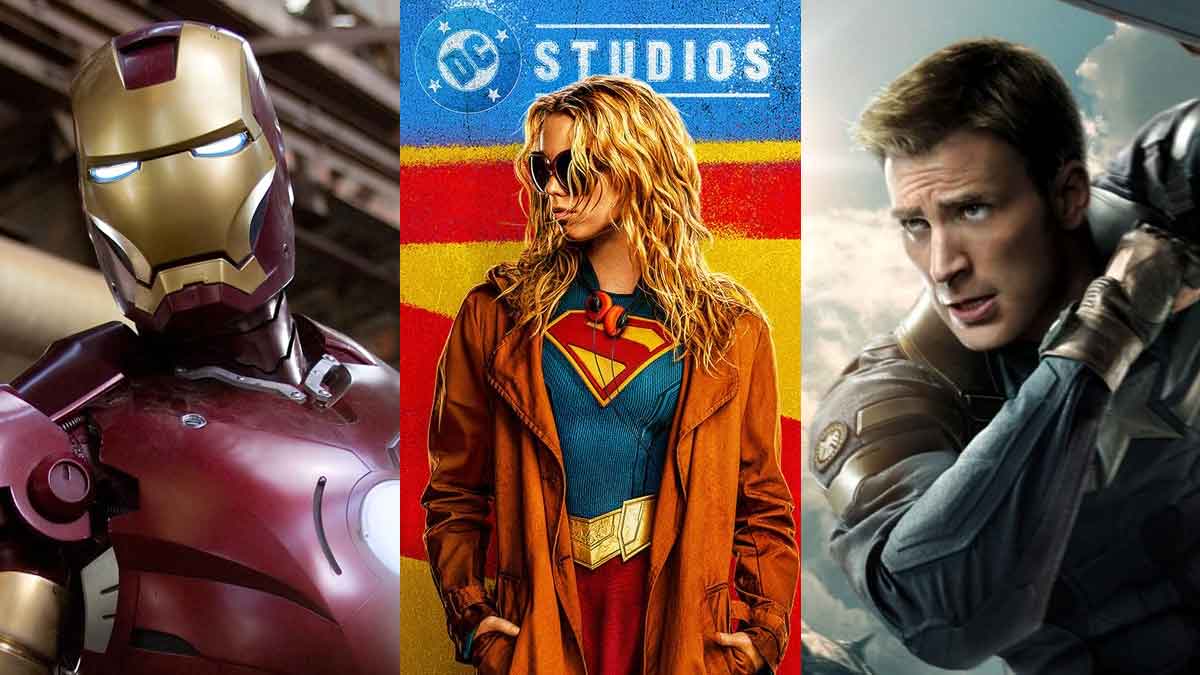 supergirl iron man capitan america