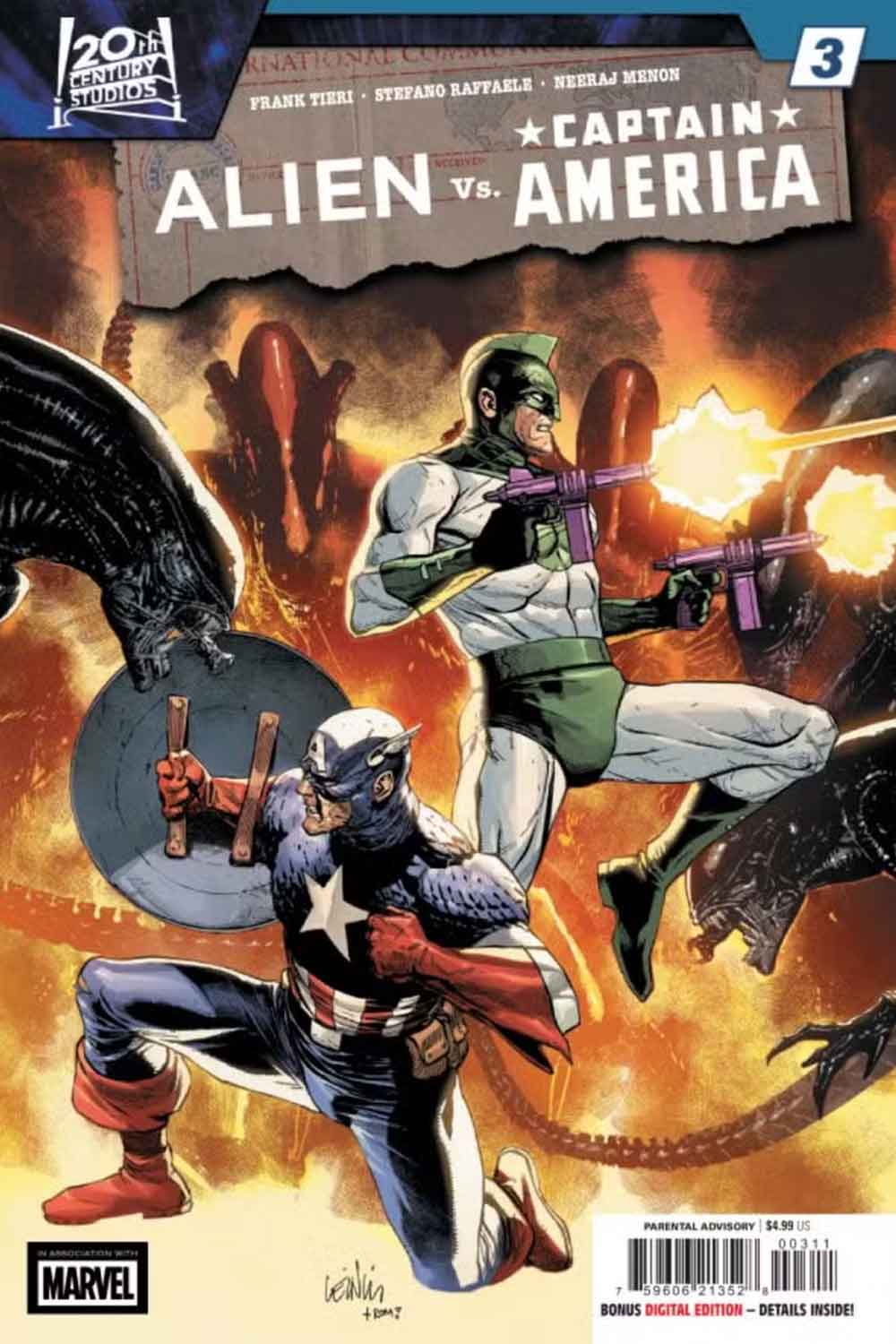 aliens vs captain america #03