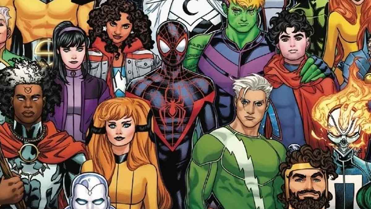 los vengadores en avengers #800 de marvel comics