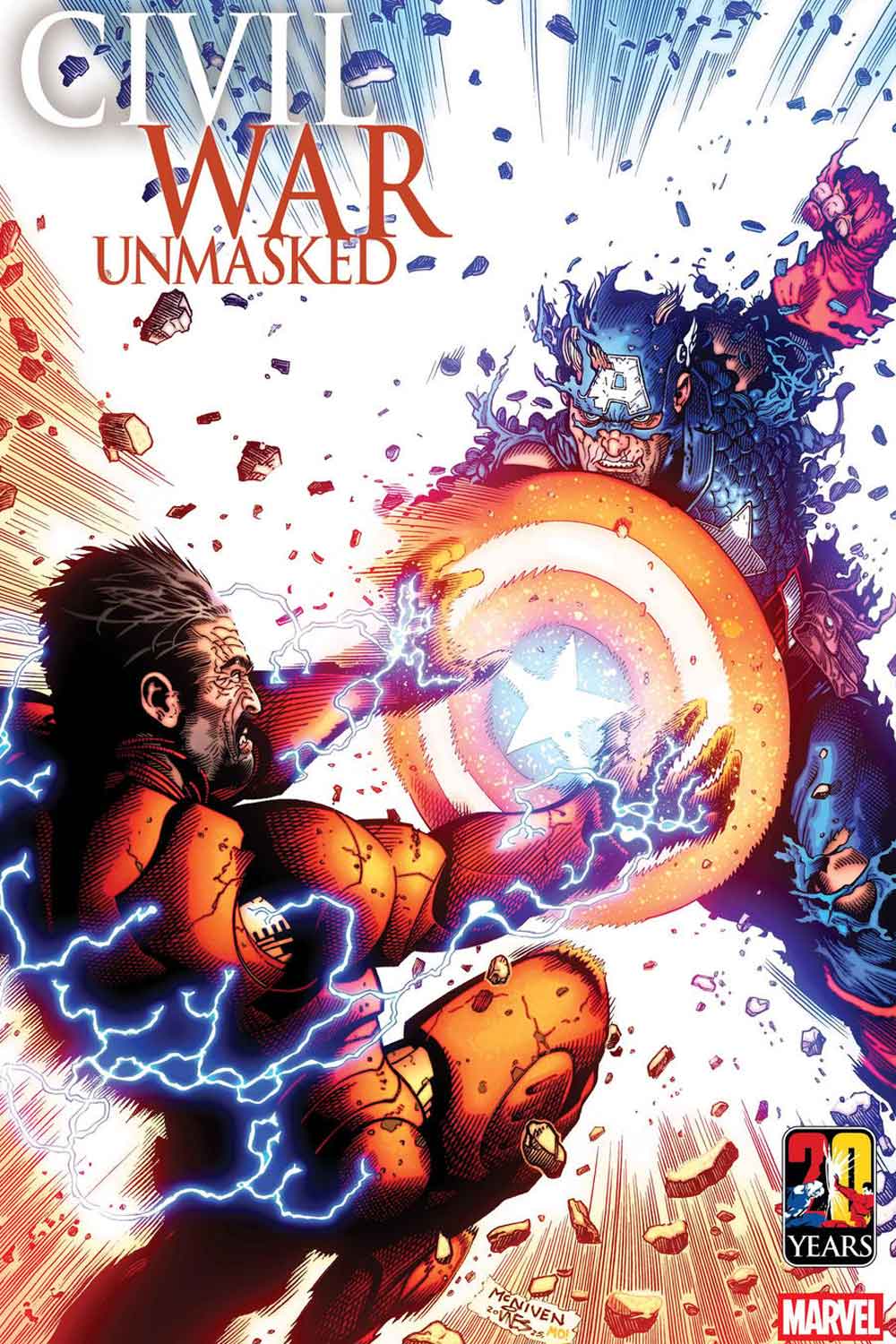 civil war: unmasked de marvel comics