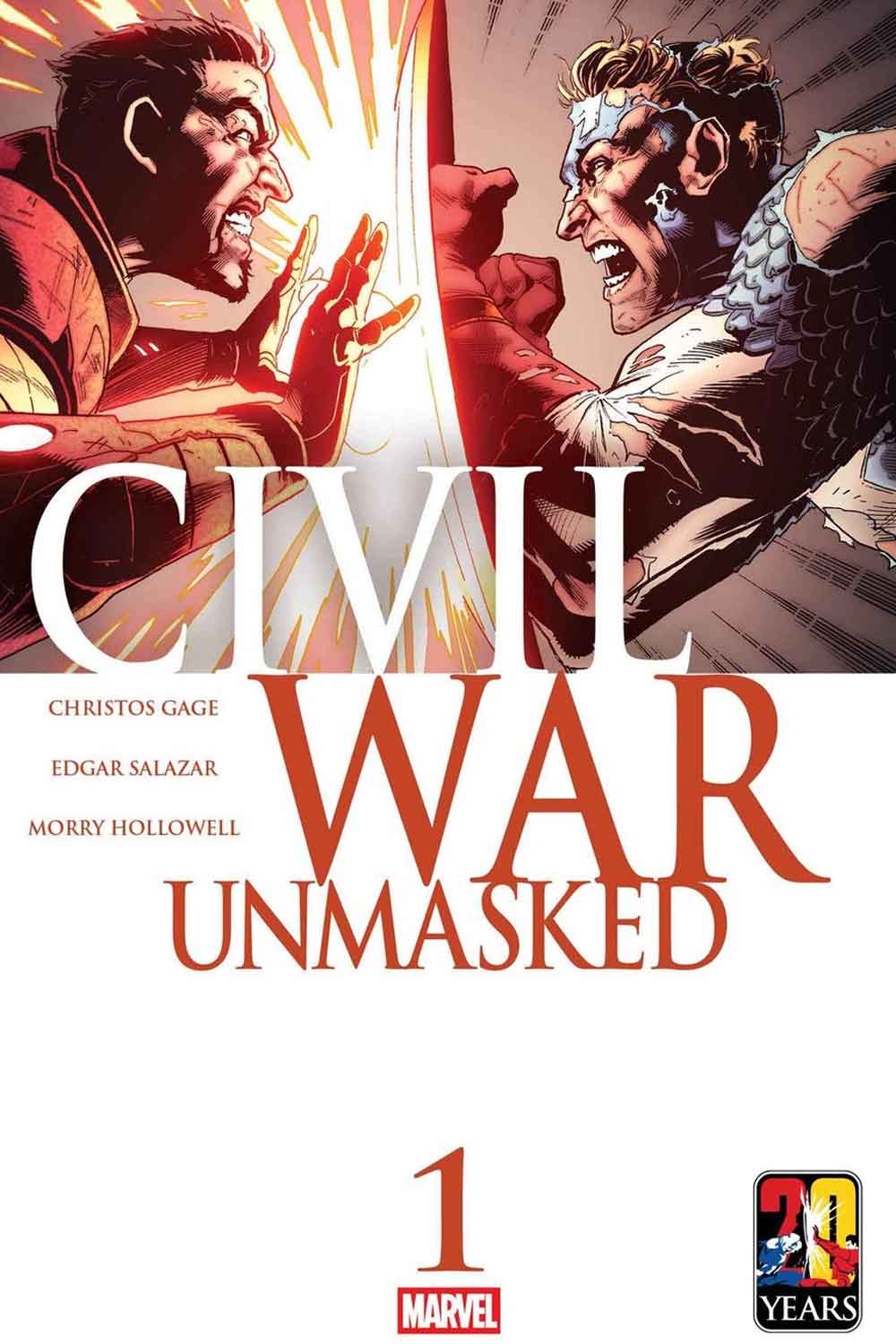 civil war: unmasked de marvel comics