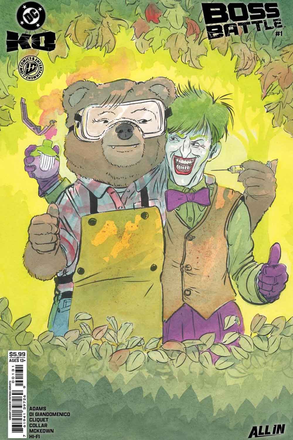 dc k.o.: boss battle #1