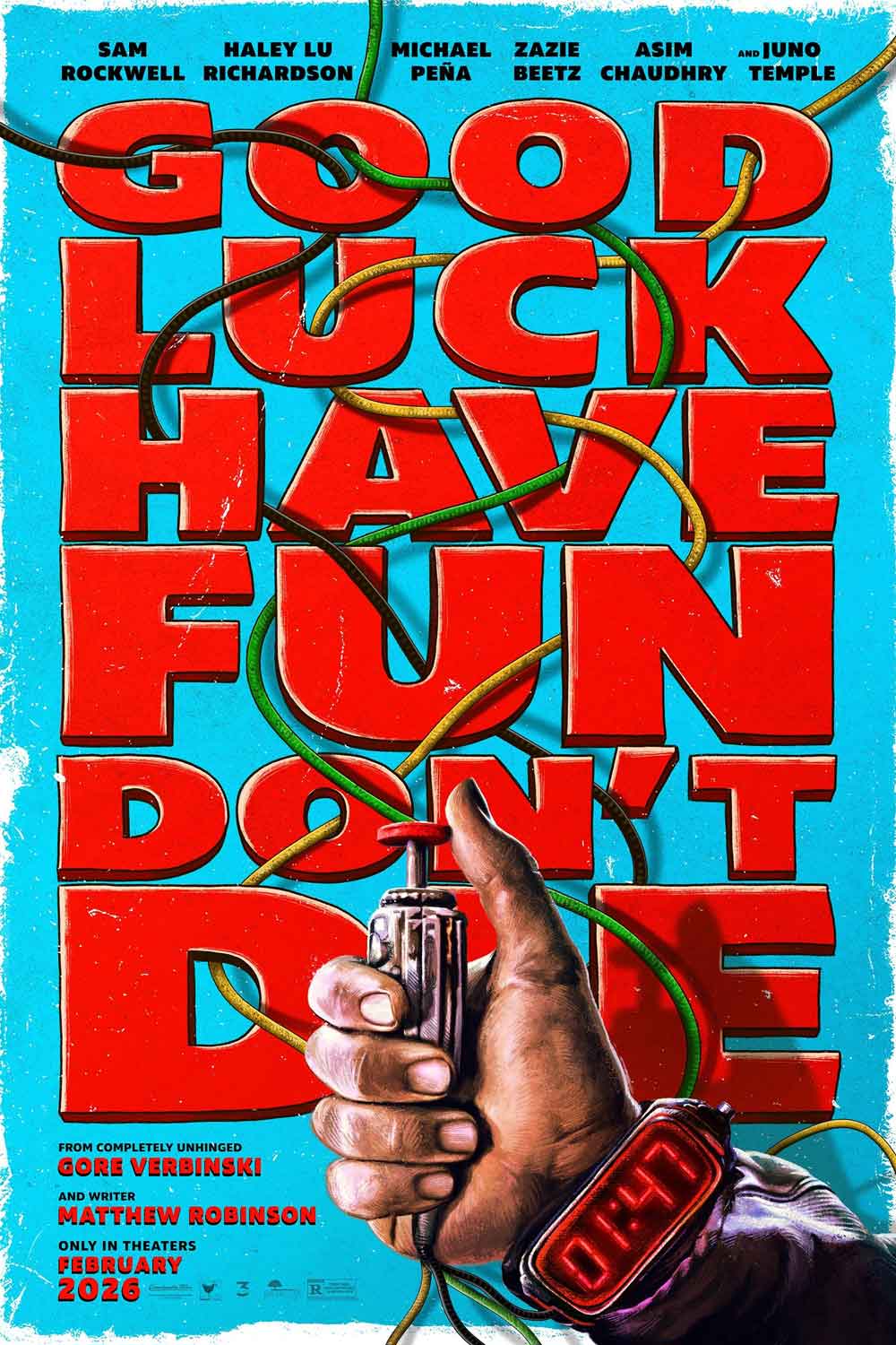 good luck, have fun, don't die ciencia ficción