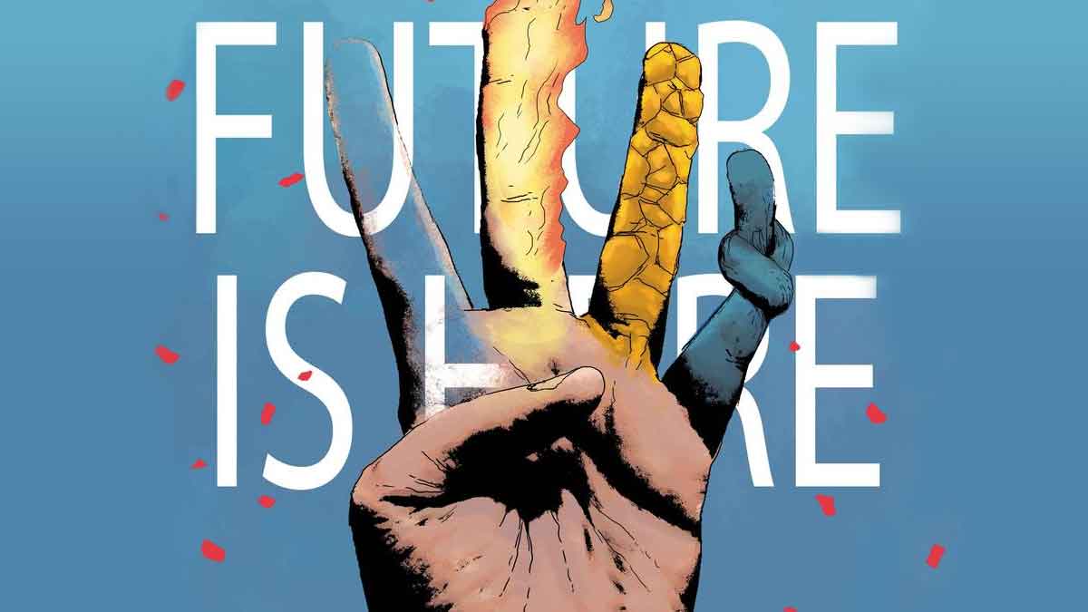 los cuatro fantásticos tienen una nueva versión de la fundación futuro