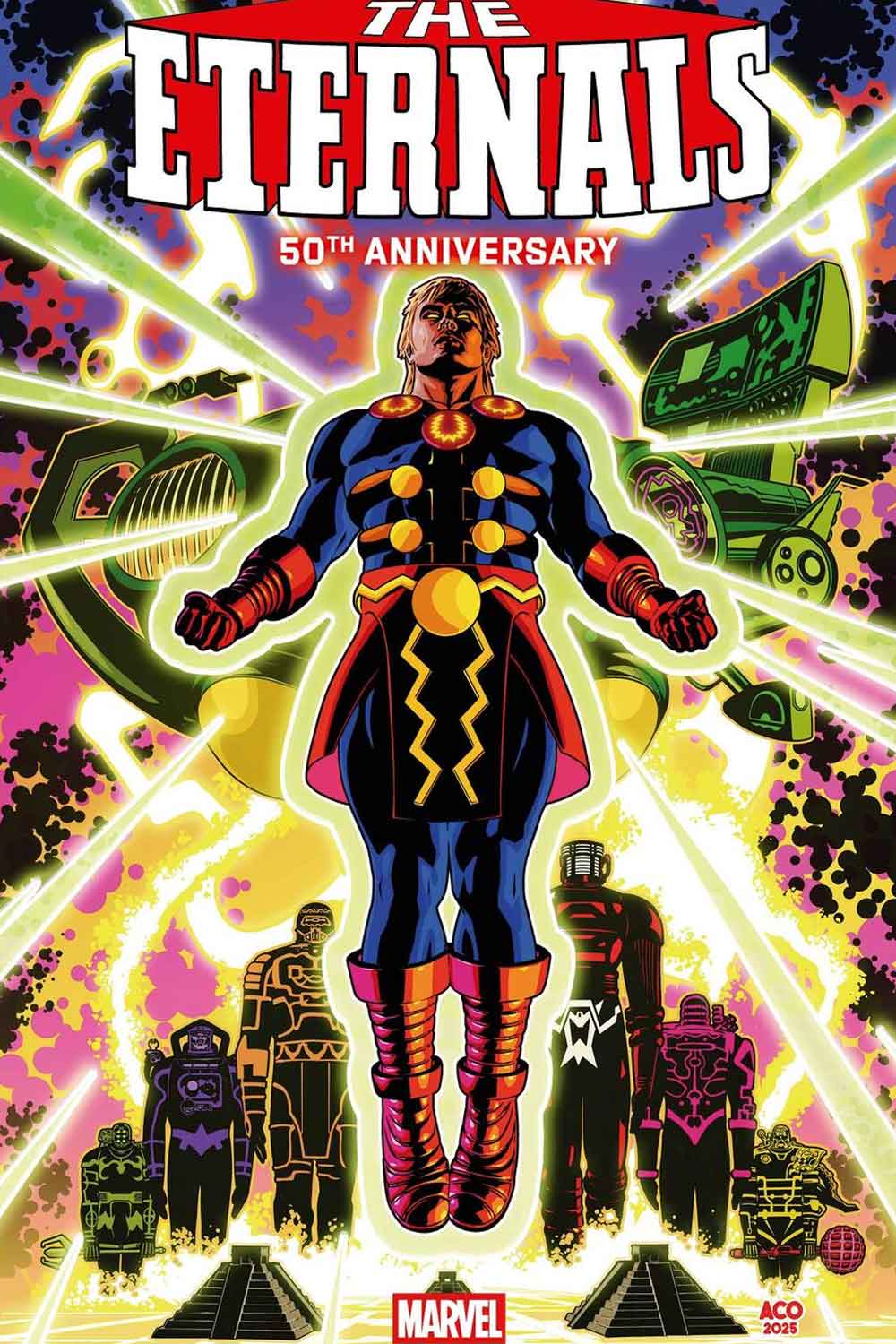 marvel celebra los 50 años de los eternos