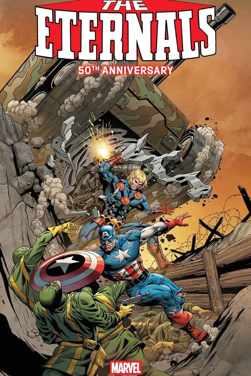 marvel celebra los 50 años de los eternos
