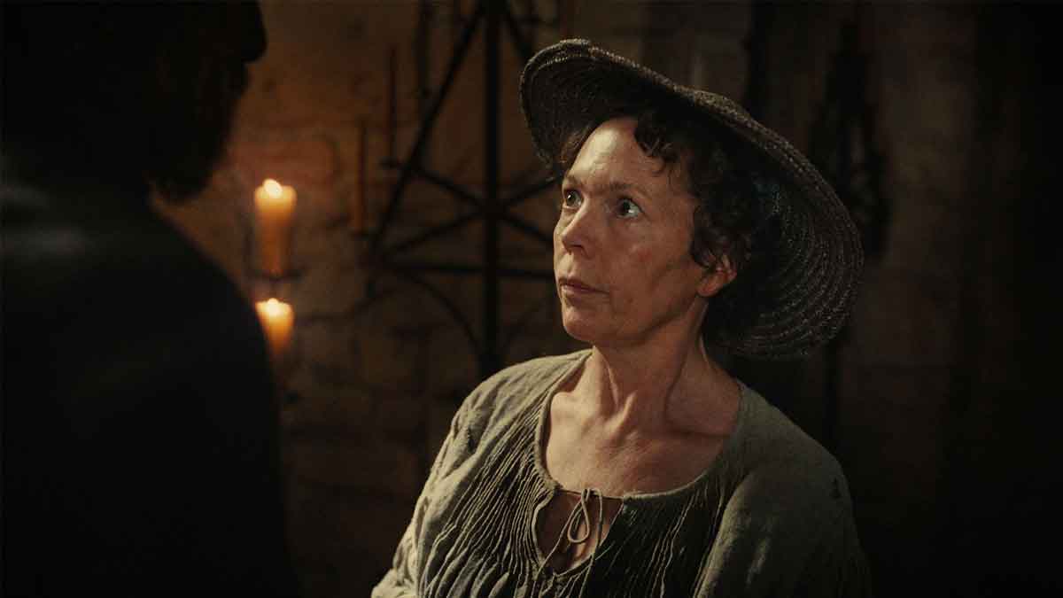 olivia colman en wicker