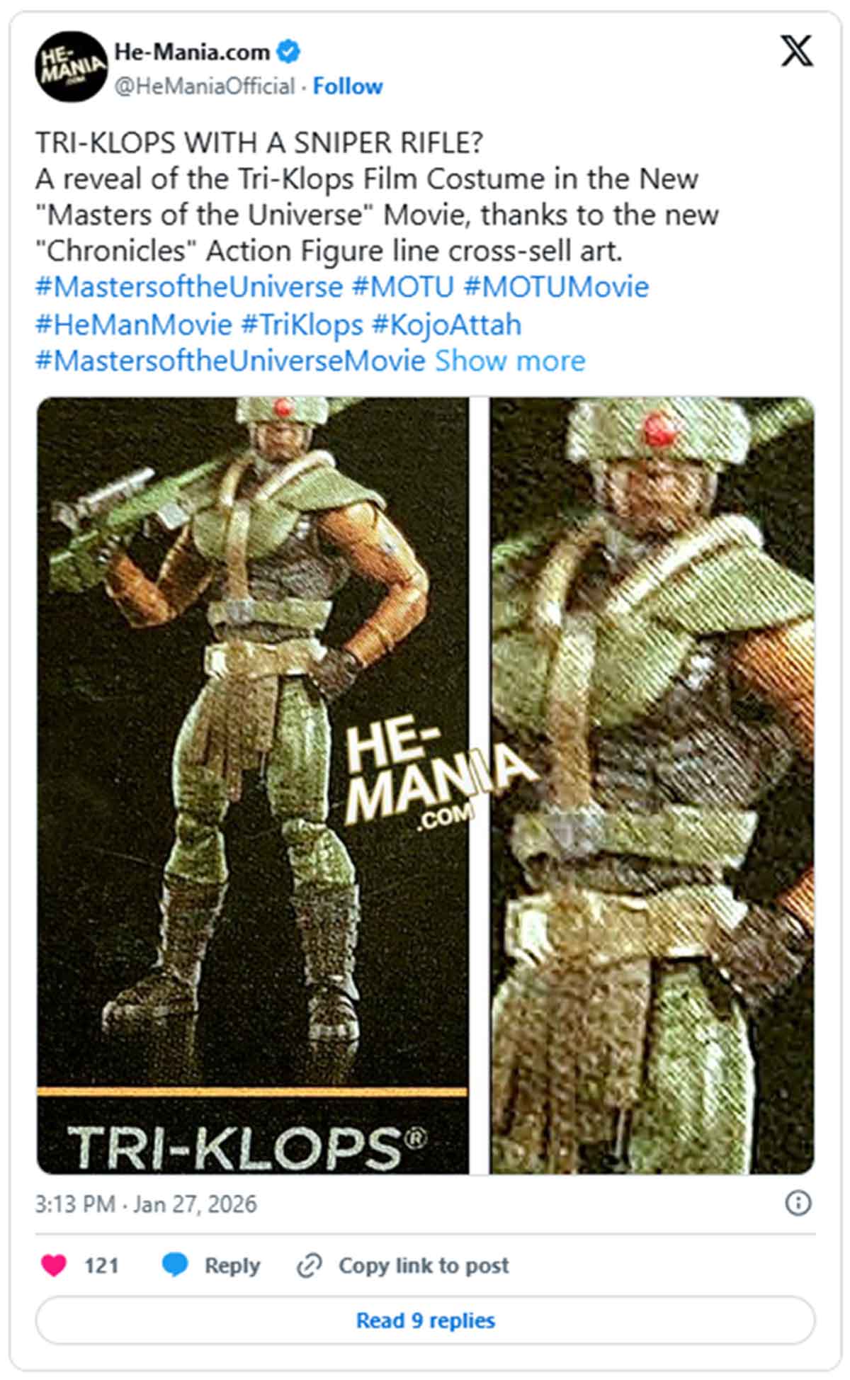 primera imagen de las figuras de acción de masters of the universe (2026)