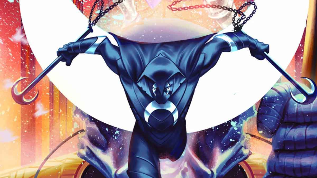 reseña marvel caballero luna: las fases del caballero luna. muchos puños ha tenido konshu