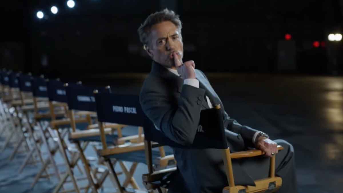 robert downey jr como si fuera un rey