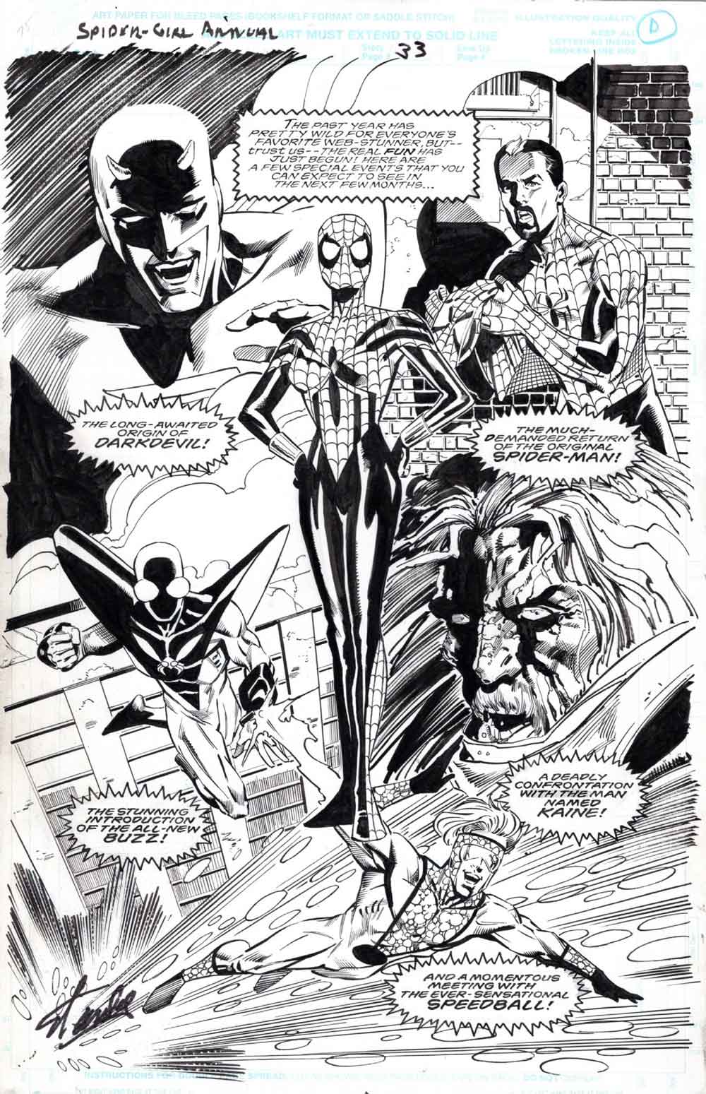 spider-girl sal buscema