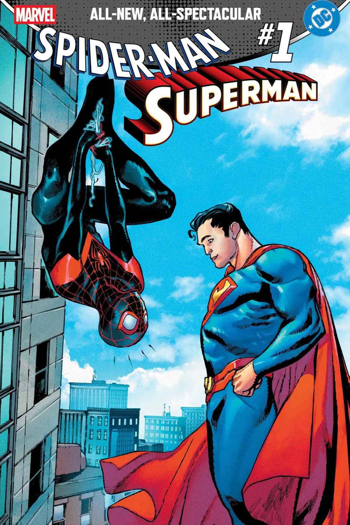 superman y spider-man