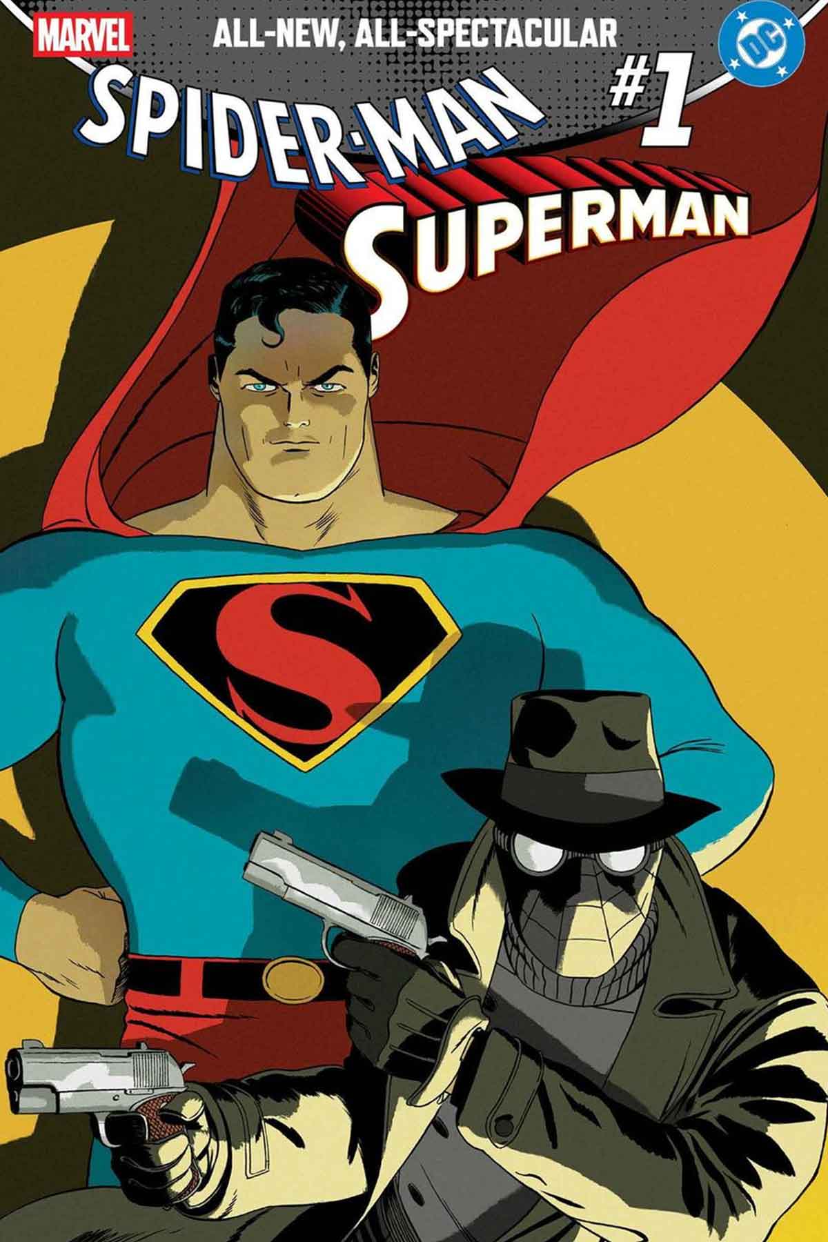 superman y spider-man