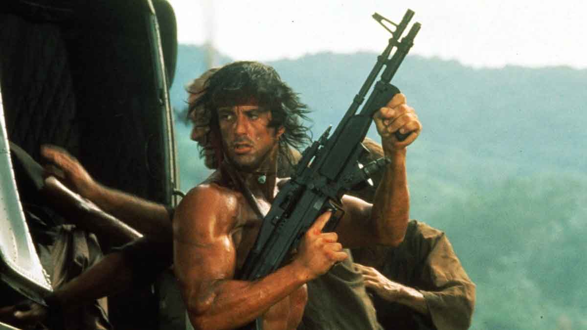 sylvester stallone como rambo