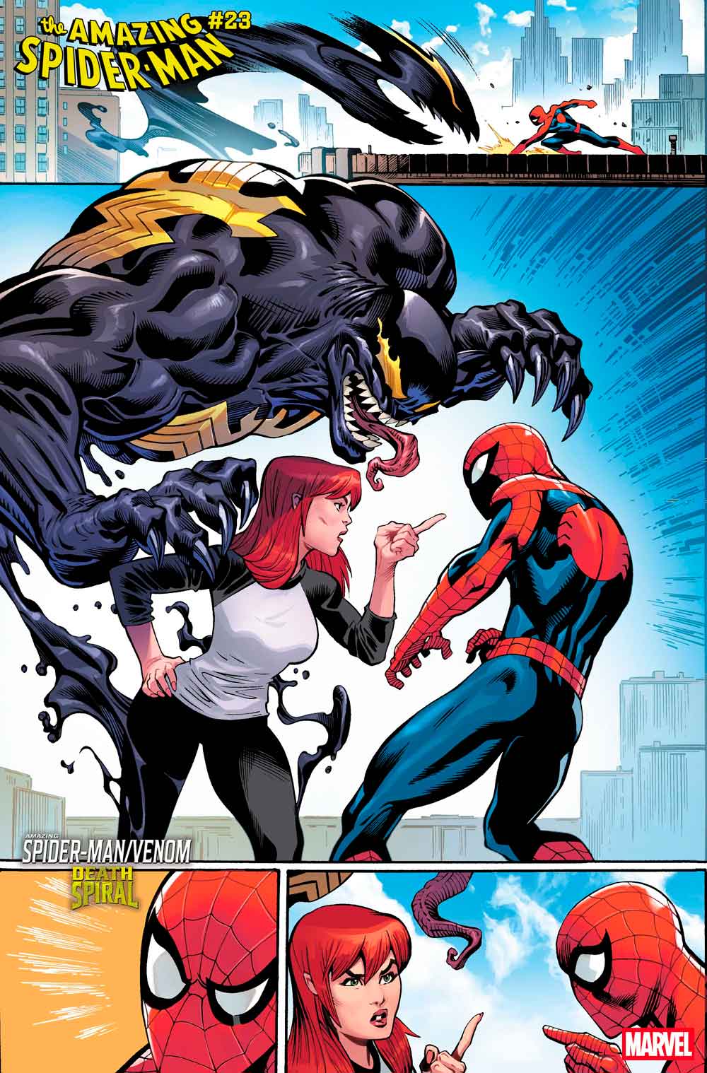 marvel prepara un brutal crossover de spider-man, venom y carnage