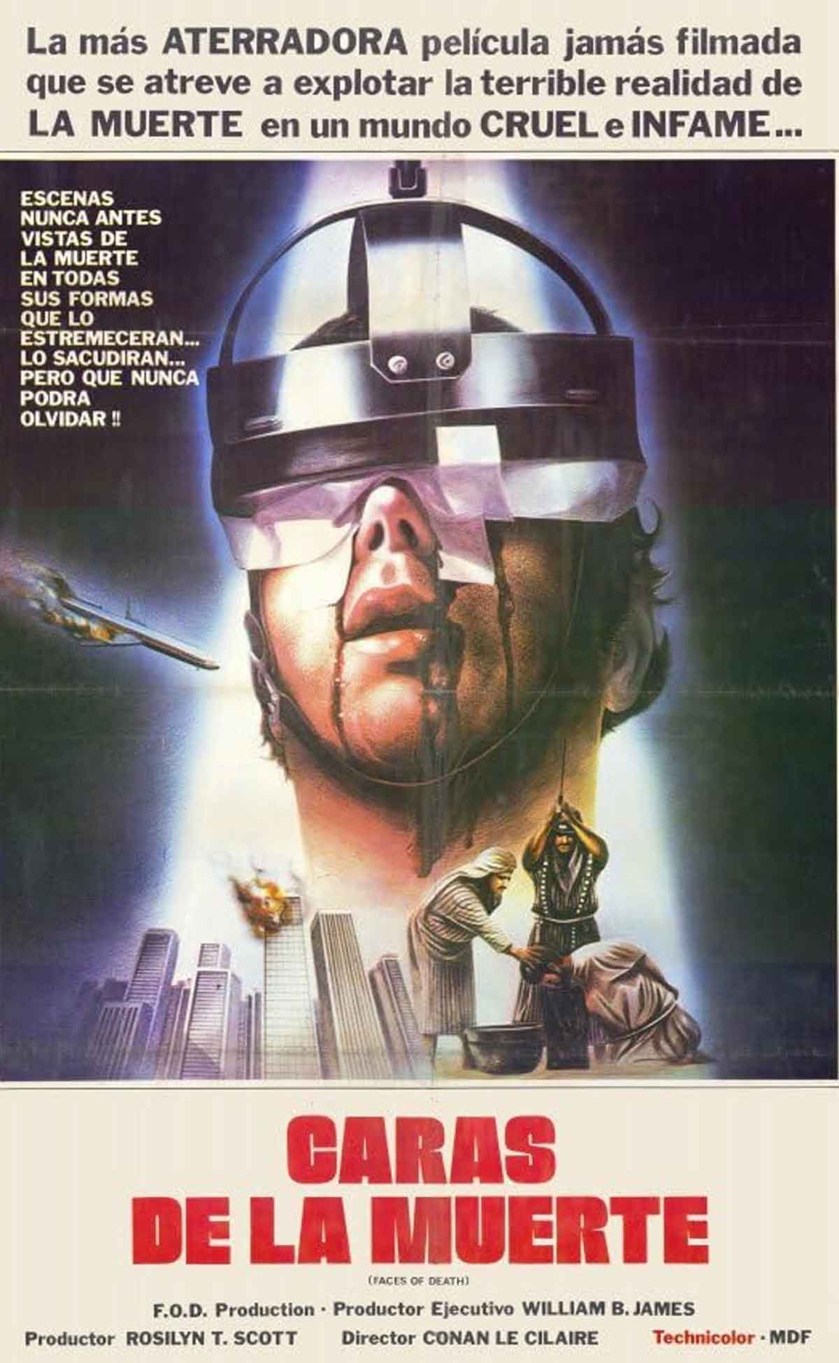 caras de la muerte película de culto