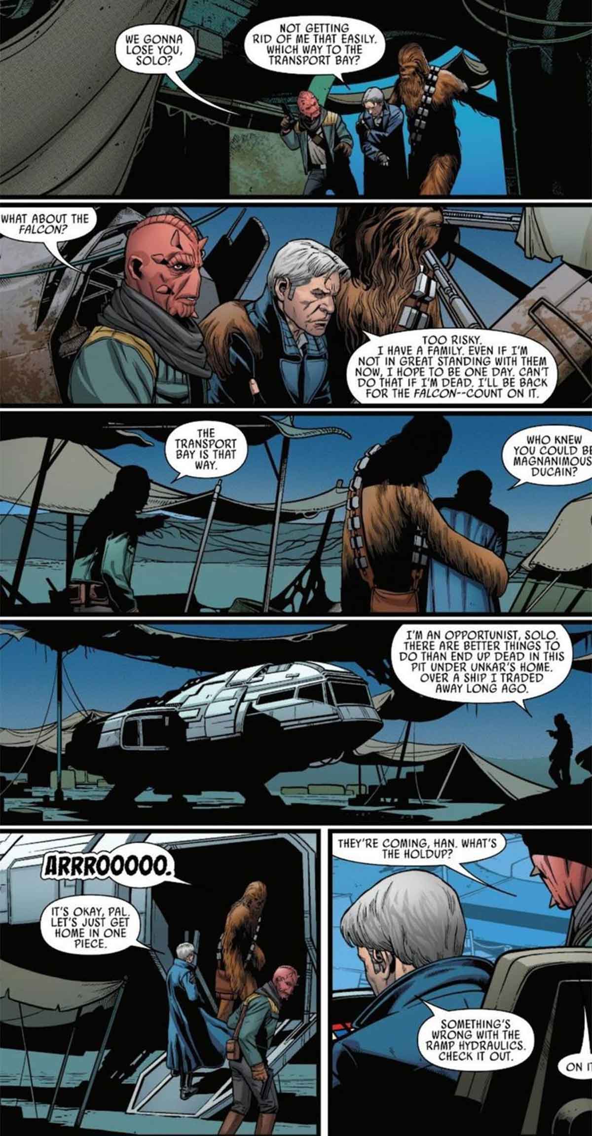 star wars: han solo — hunt for the falcon