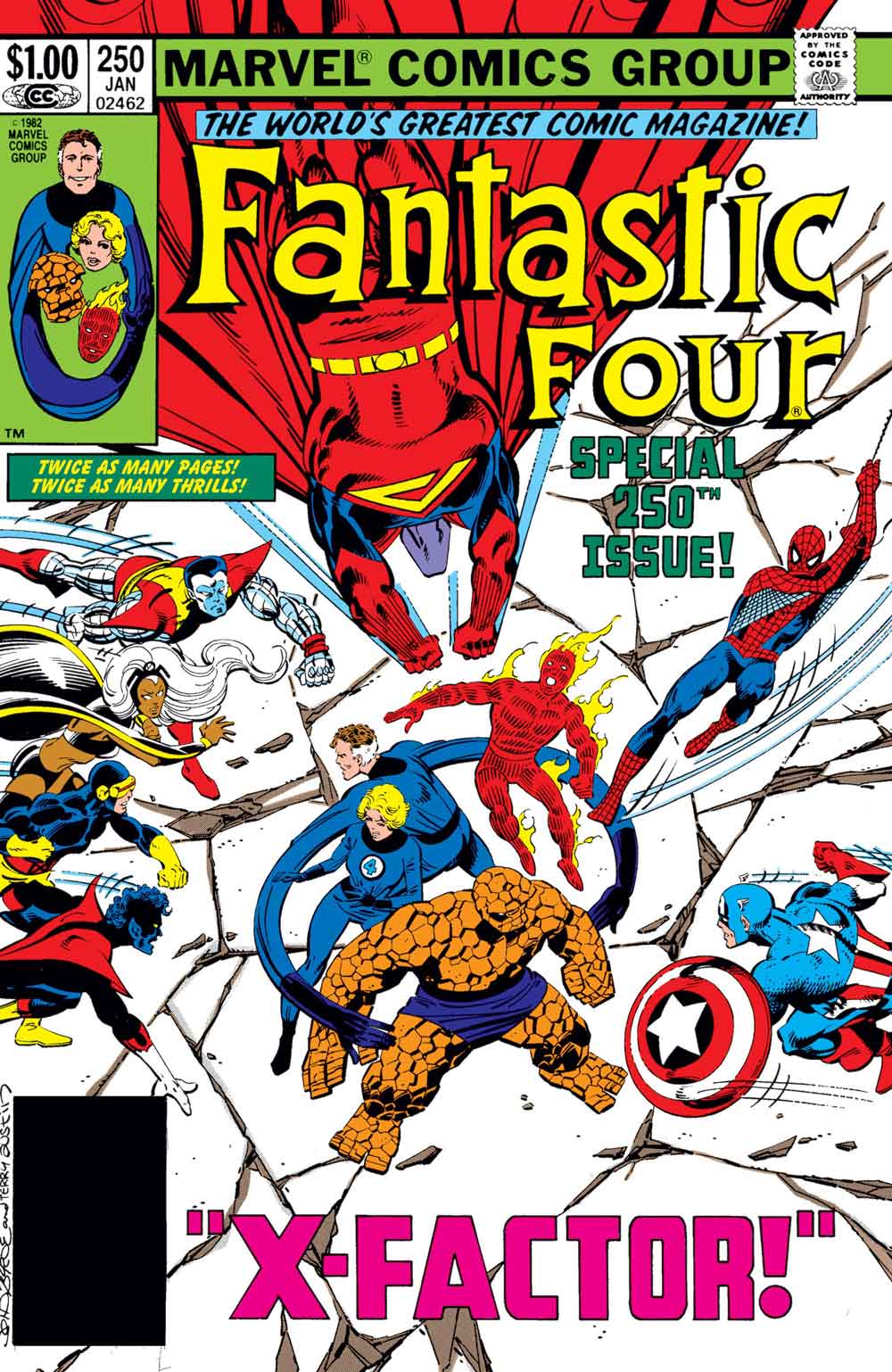 fantastic four #250