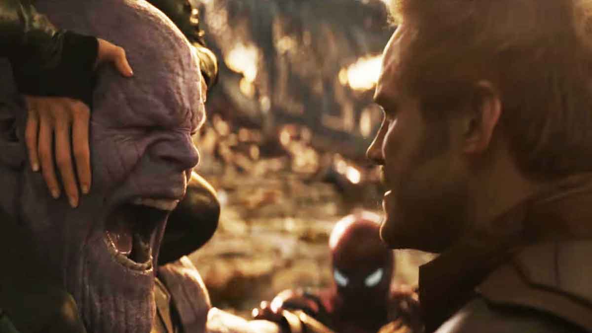 star-lord vs thanos