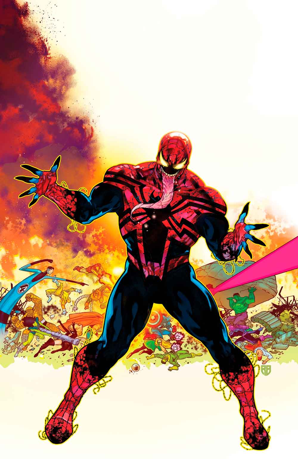 spider-venom irrumpe en marvel y cambia las reglas del simbionte