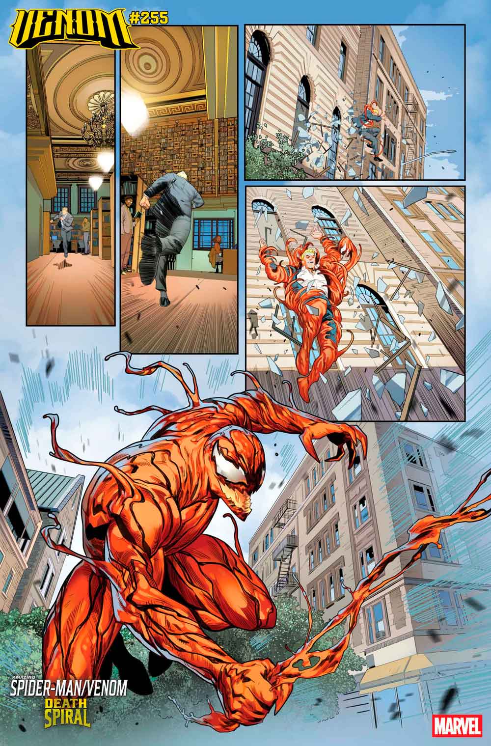 marvel prepara un brutal crossover de spider-man, venom y carnage