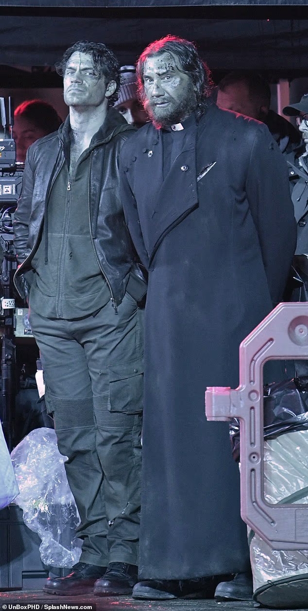 im&aacute;genes del set de highlander v&iacute;a dailymail