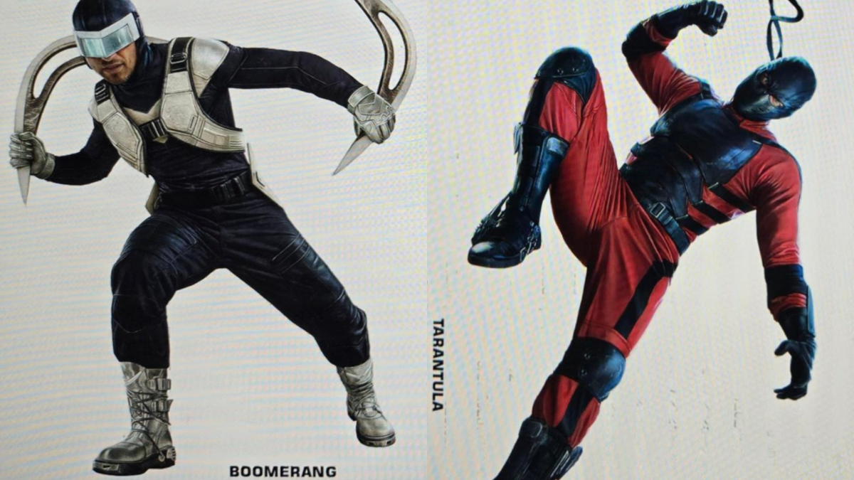 boomerang y tarantula en spider-man 4