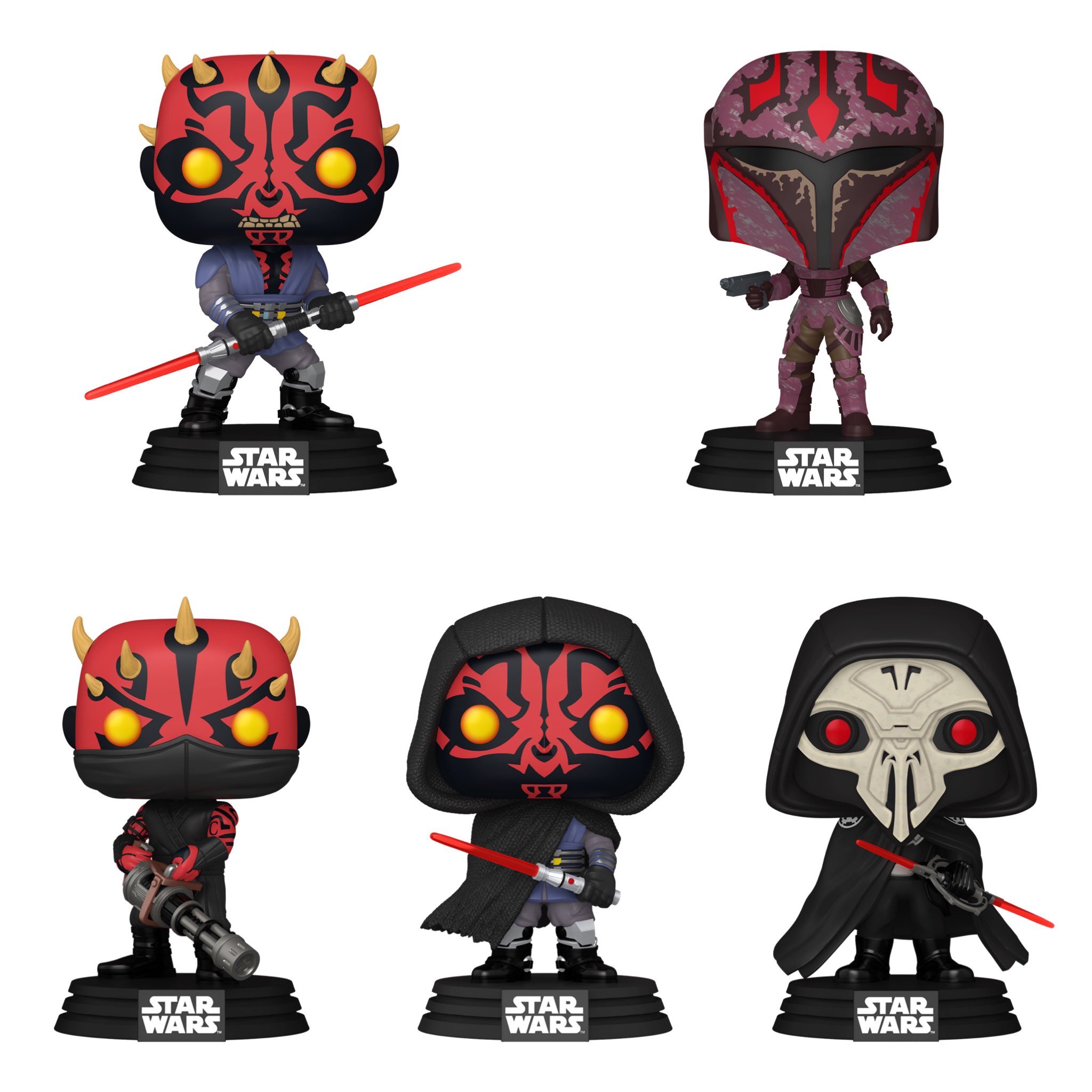 figuras coleccionables de la serie de maul