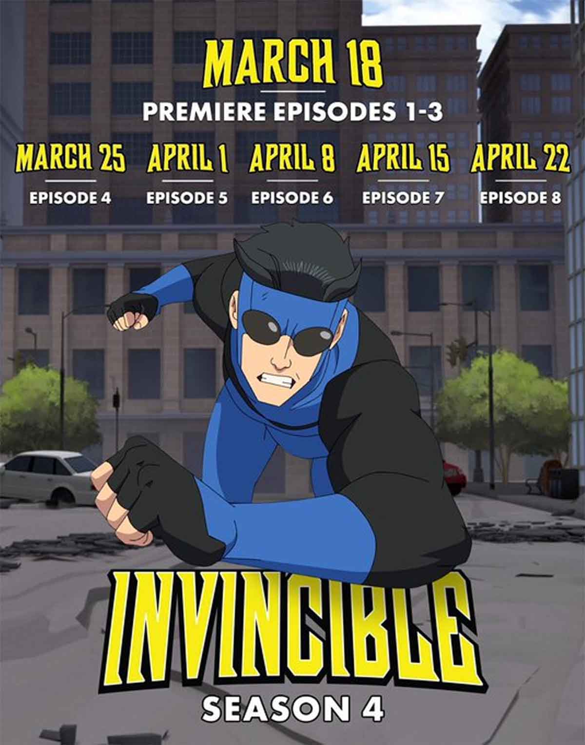 invincible anuncia la fecha de estreno
