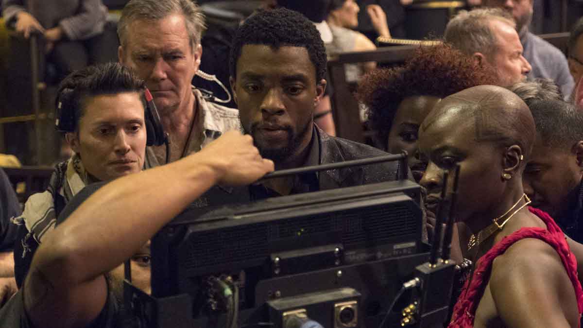 ryan coogler y chadwick boseman cordonpress