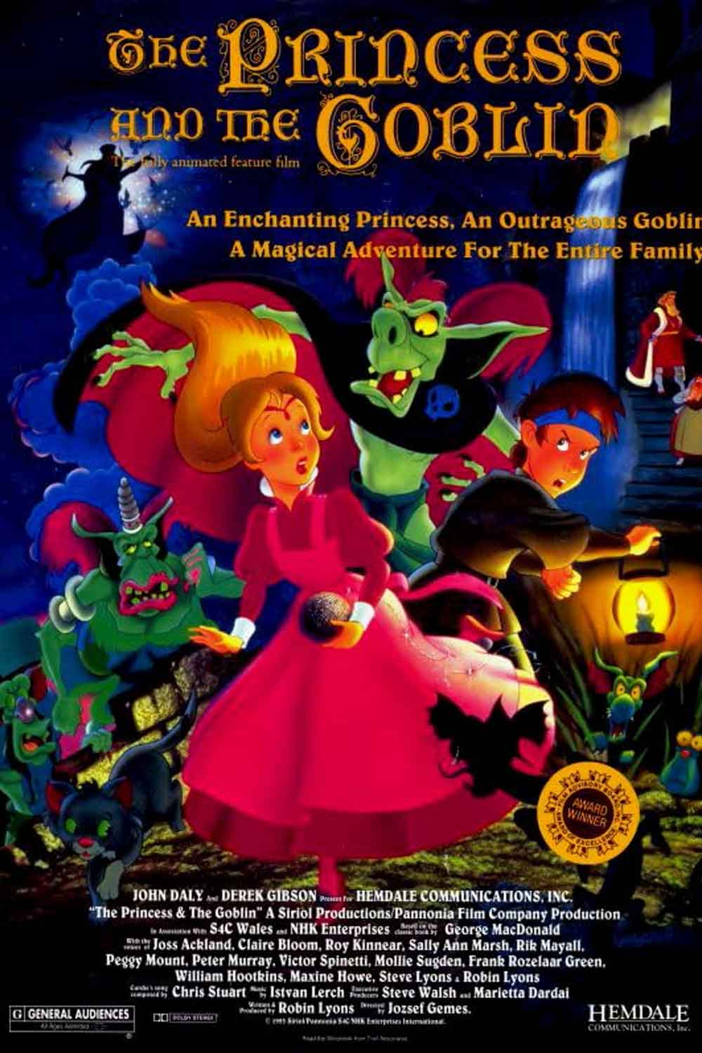 the princess and the goblin (la princesa y los duendes) pel&iacute;cula de fantas&iacute;a animada