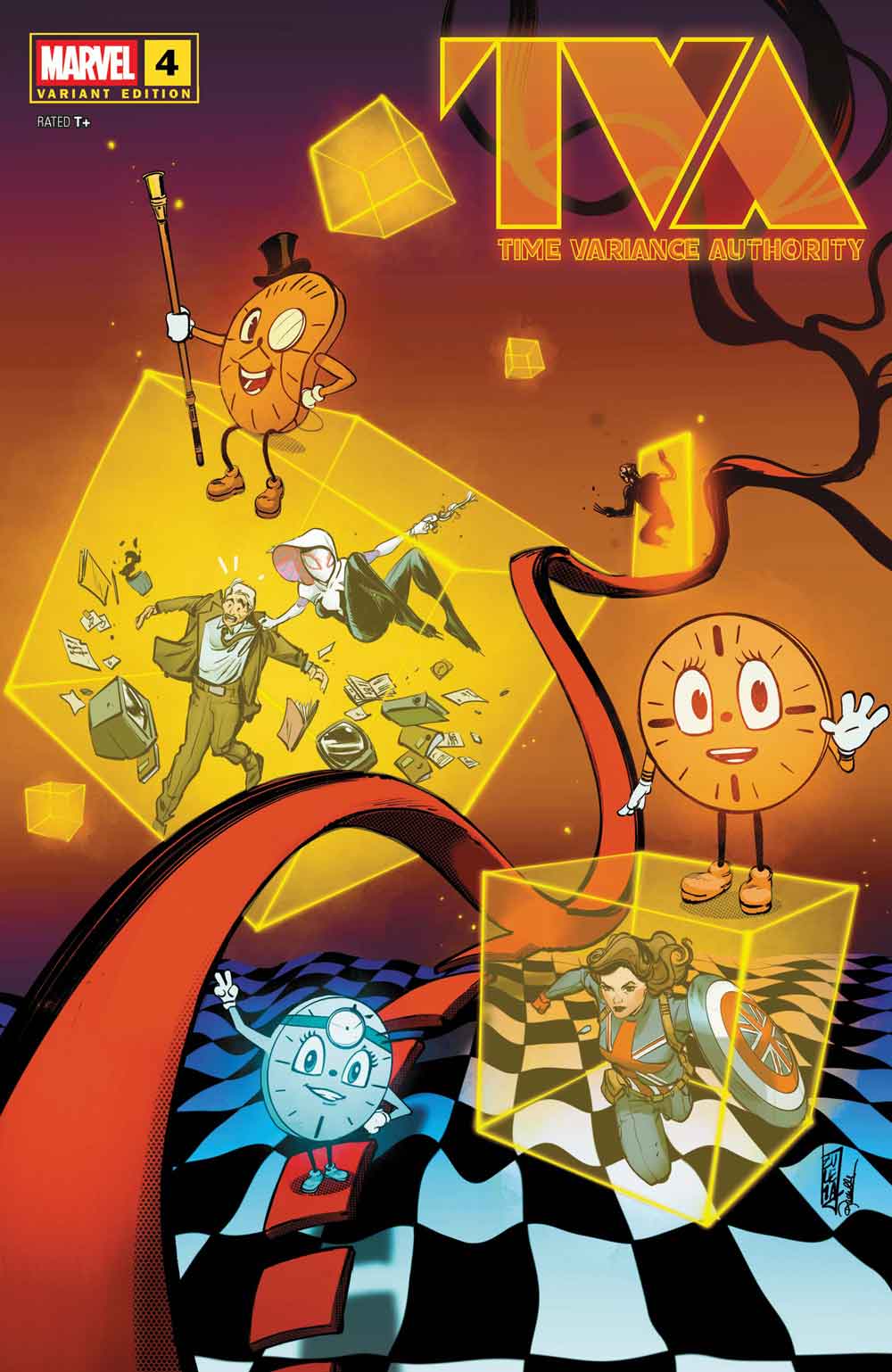 marvel conecta la serie de disney + loki con los c&oacute;mics y el resultado es tan ca&oacute;tico como divertido