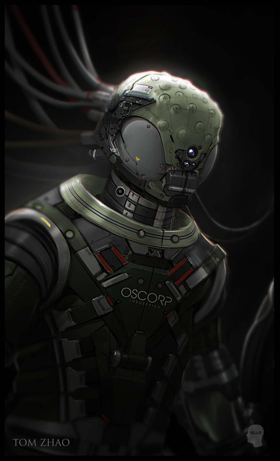 dise&ntilde;o de scorpion en the amazing spider-man 3