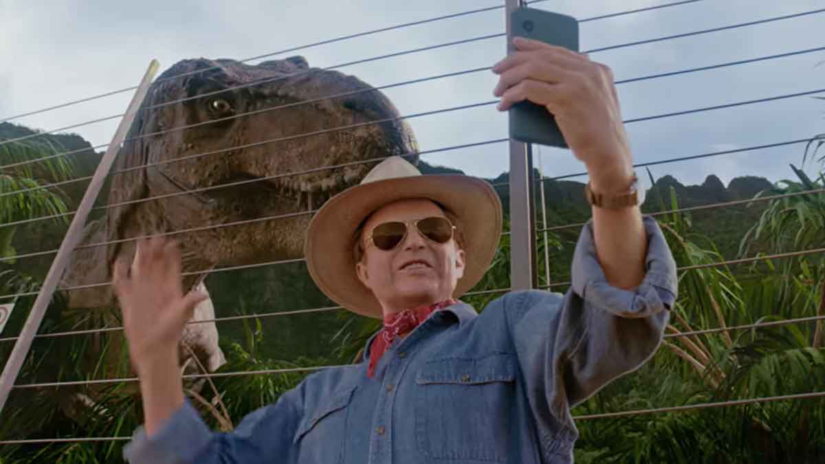 final feliz a parque jurásico