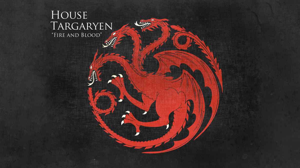 la historia completa de la casa targaryen: el &aacute;rbol familiar que conecta la casa del drag&oacute;n con juego de tronos
