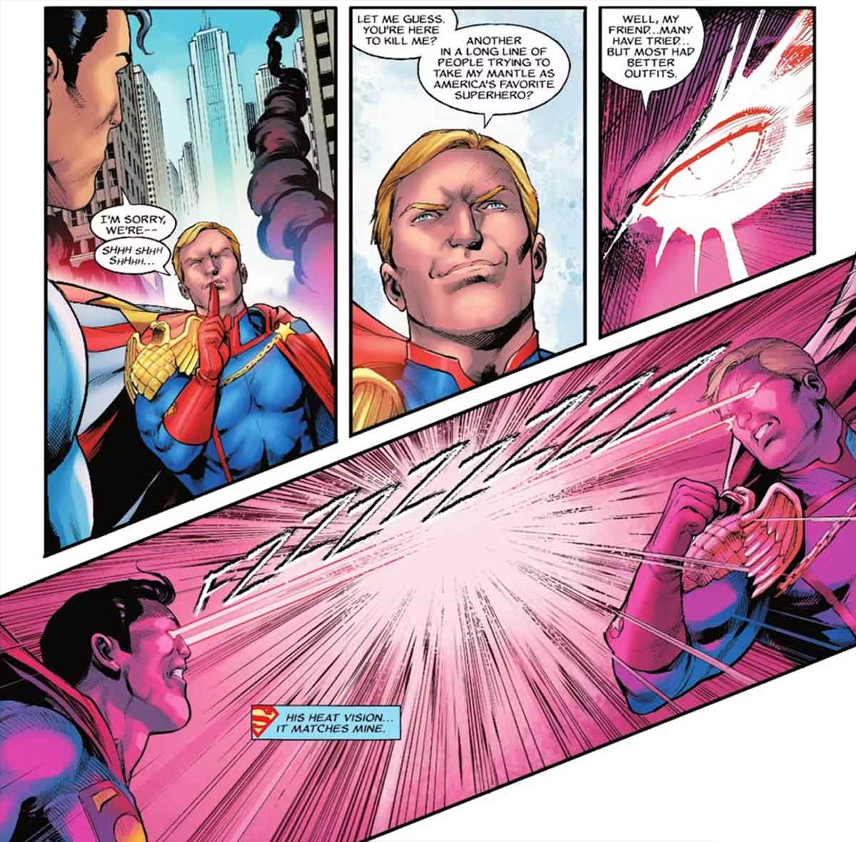 superman vs homelander