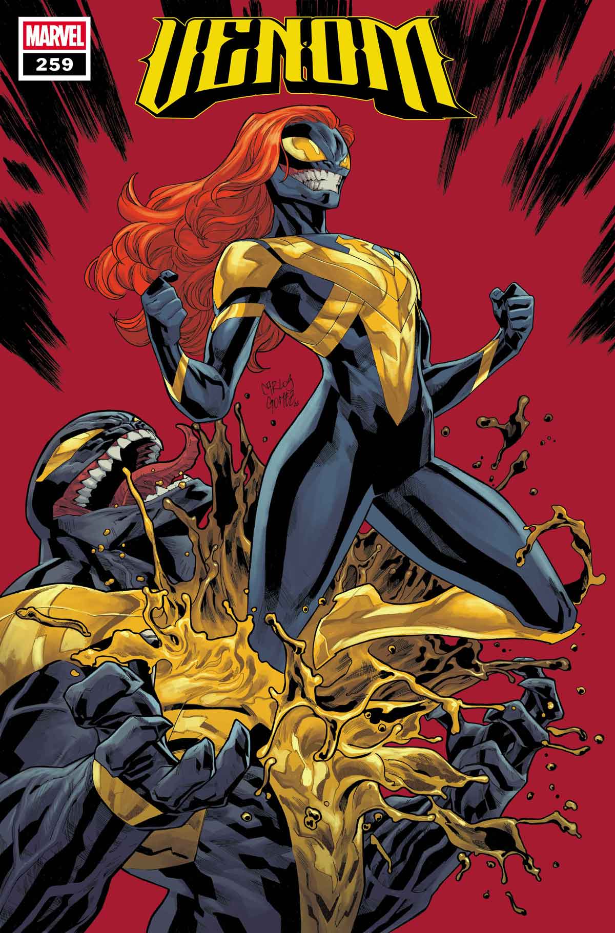 mary jane y knull estrenan trajes completamente nuevos antes del evento m&aacute;s oscuro de marvel