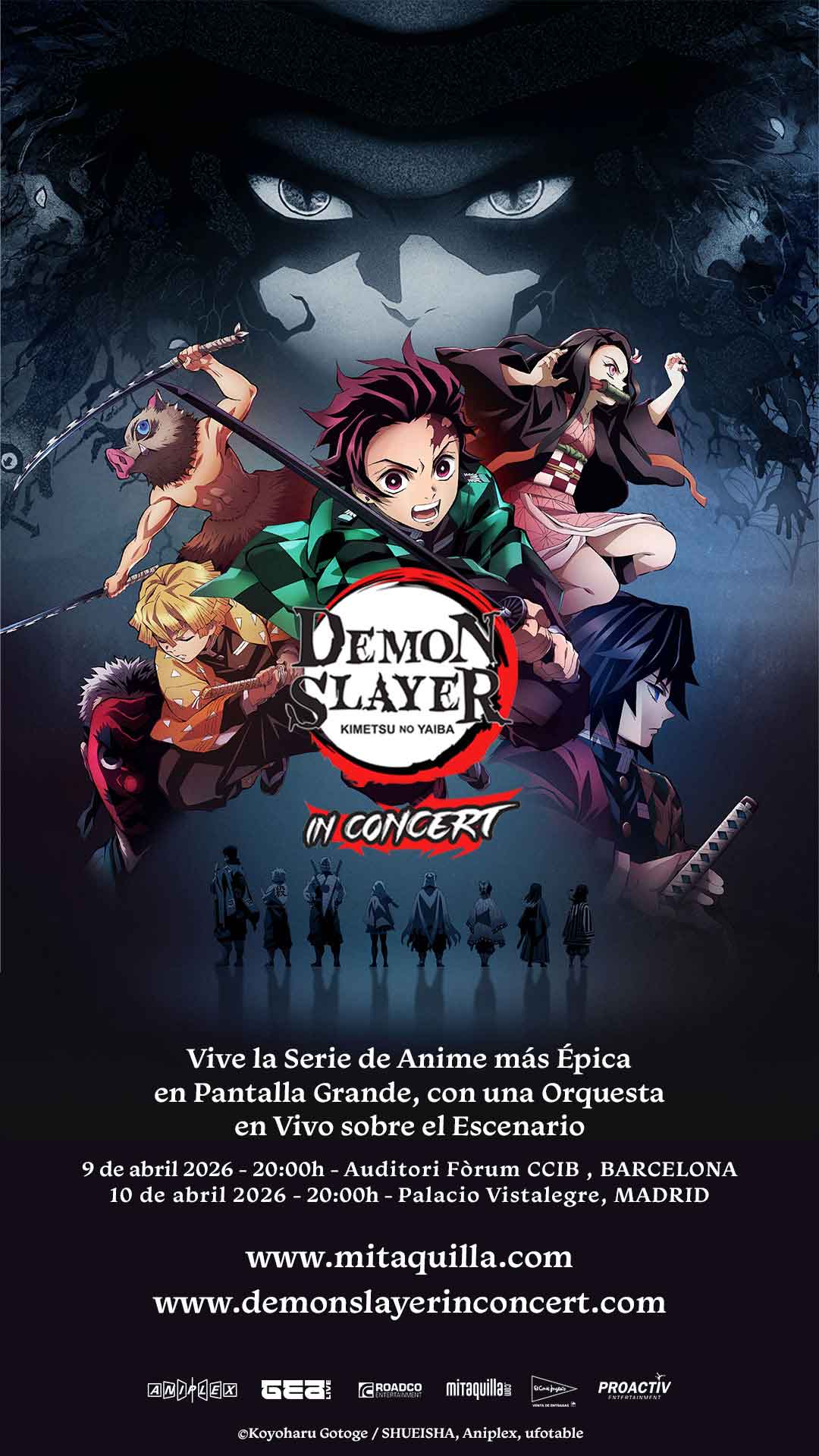 El concierto oficial de Demon Slayer llega a Espa&ntilde;a y solo habr&aacute; dos funciones