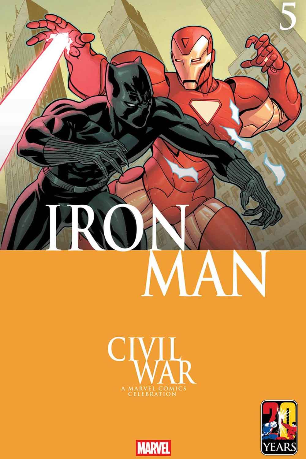 20 aniversario de civil war de marvel comics