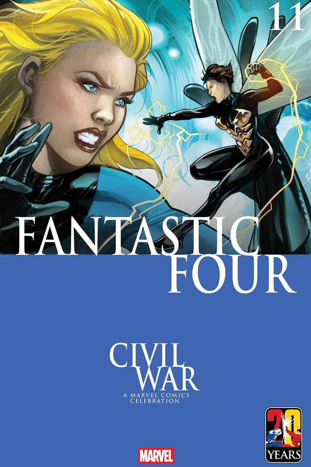 20 aniversario de civil war de marvel comics