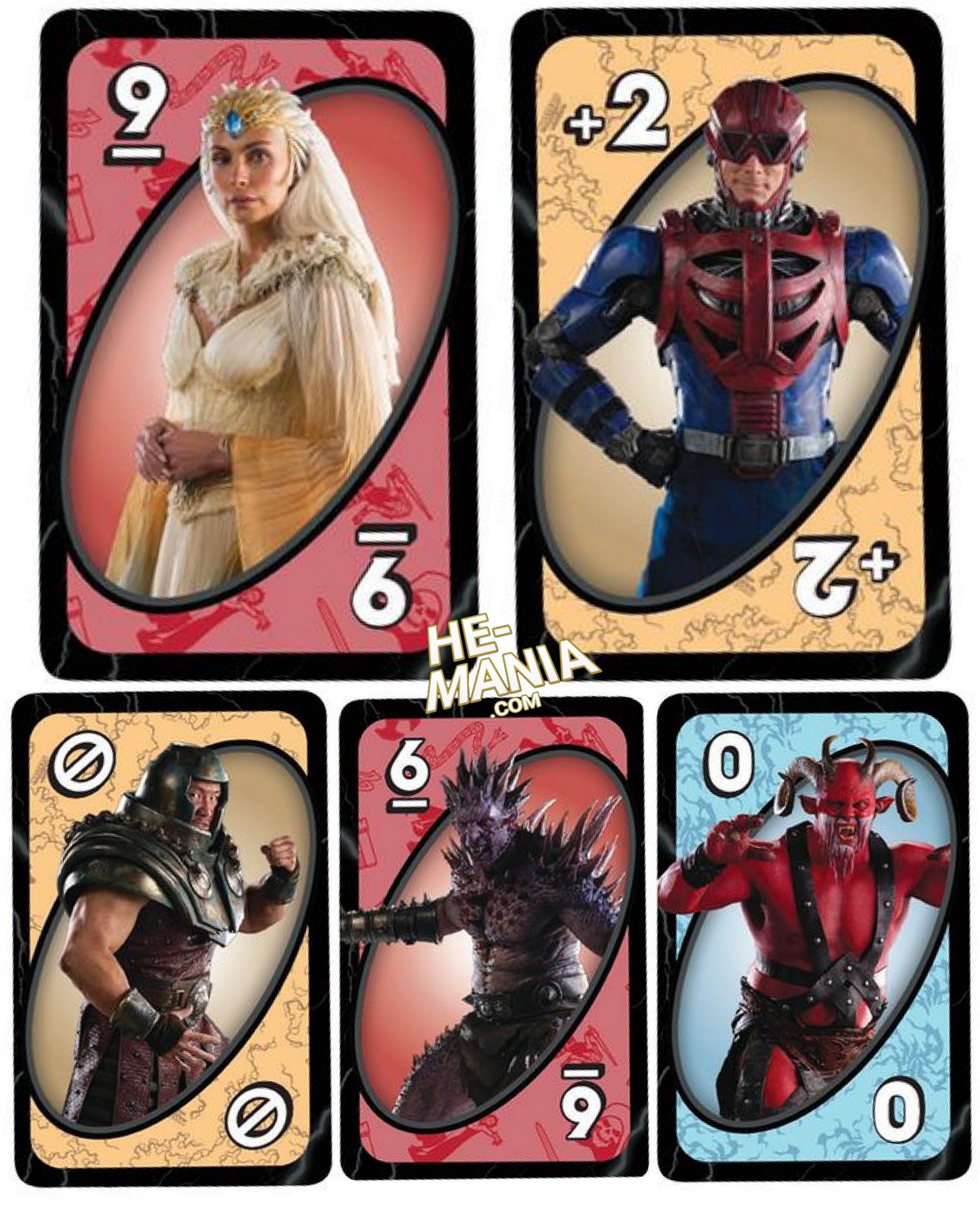 juego de uno de masters of the universe