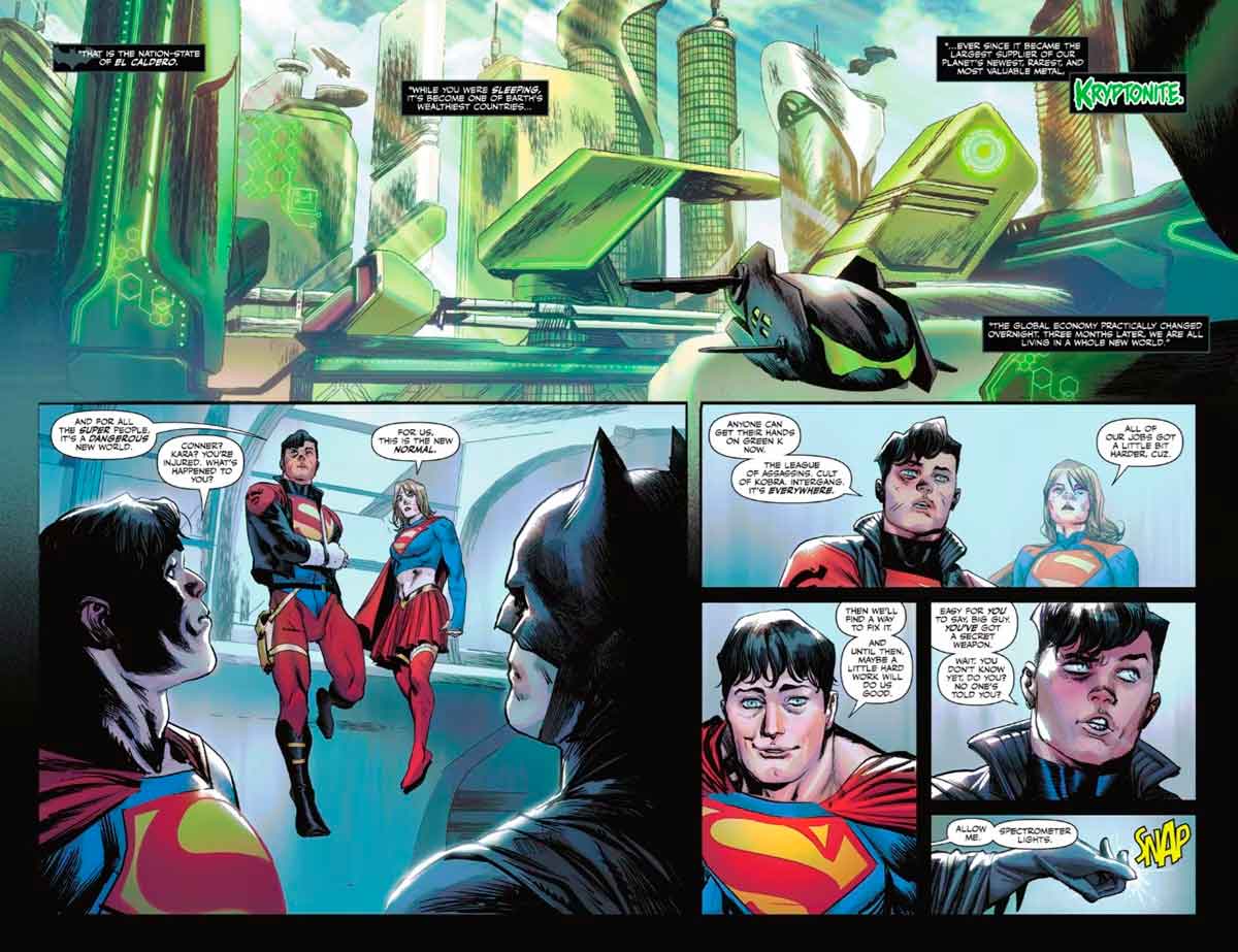 superman tiene un nuevo problema: la kryptonita ahora est&aacute; por todas partes