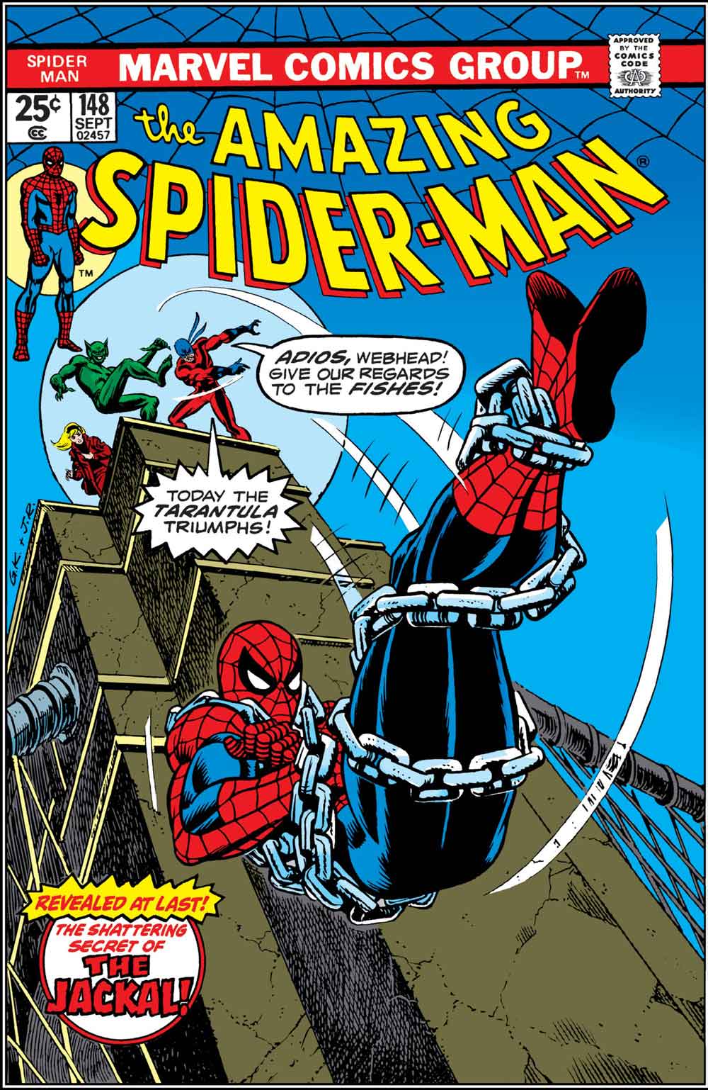 the amazing spider-man #148