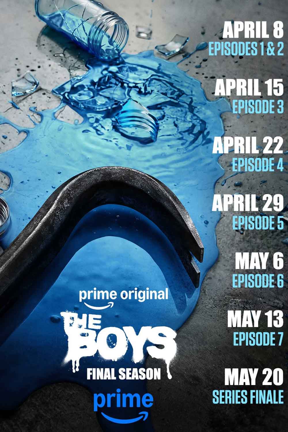 the boys p&oacute;ster