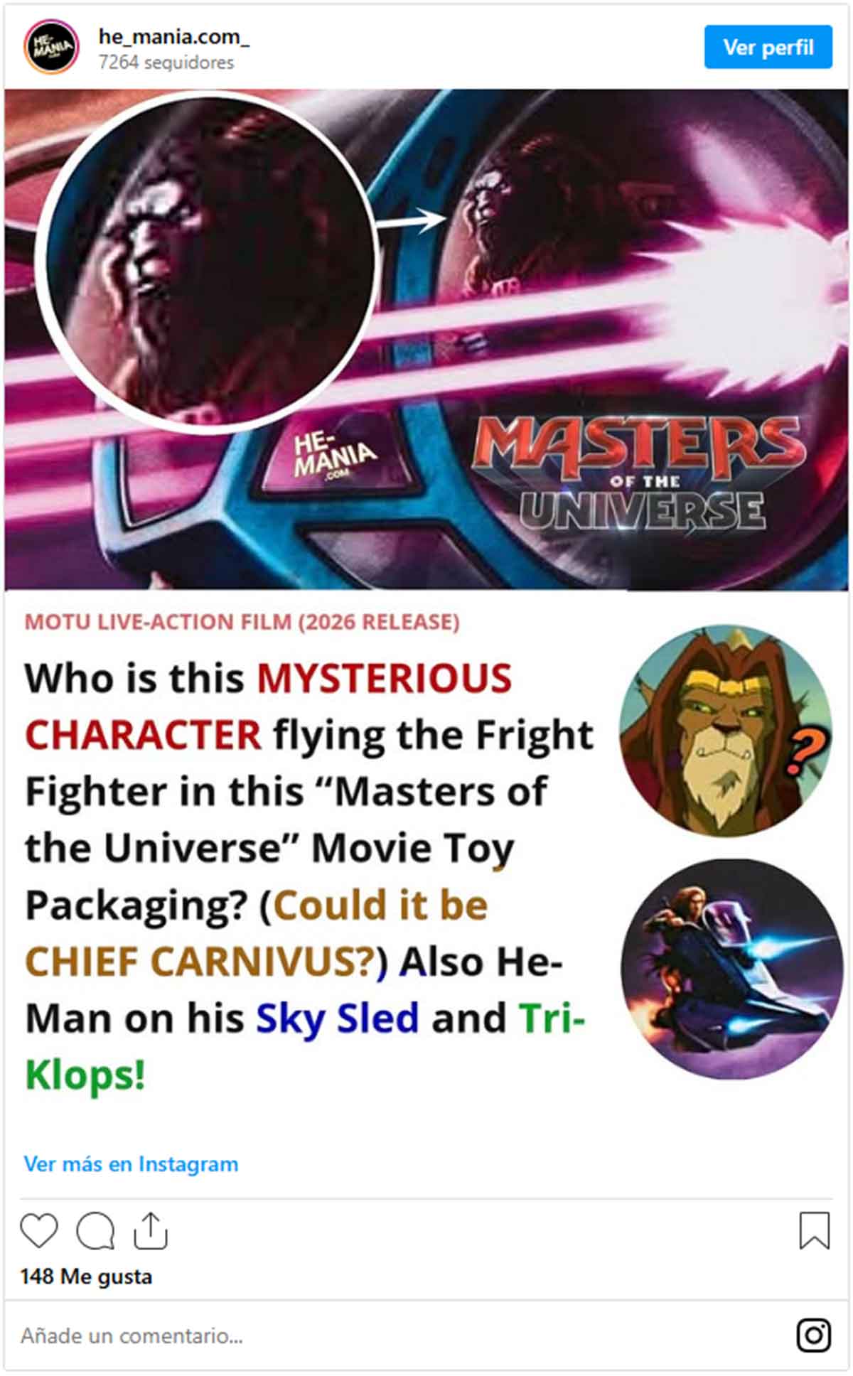 Masters of the Universe podría incluir un personaje creado en 2002 merchan masters of the universe