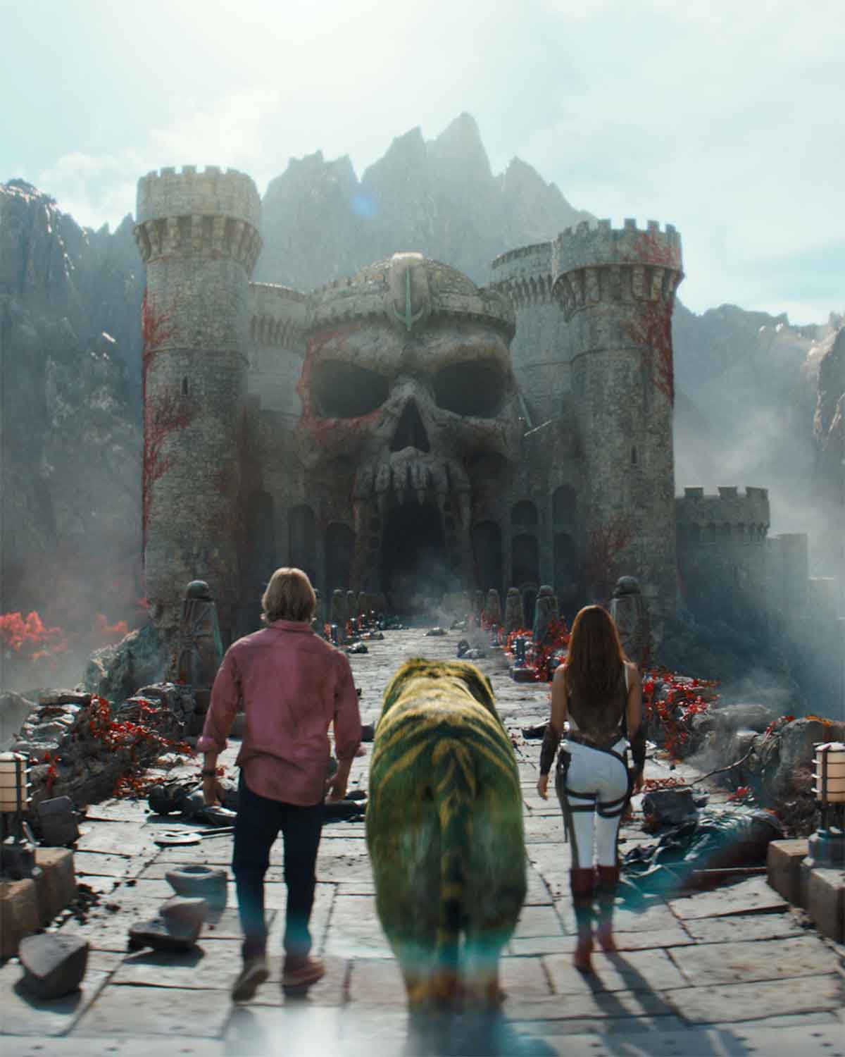castillo de grayskull de masters of the universe